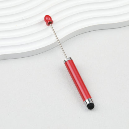 Beadable Stylus Pen Plastic Multi Color 3 in 1 Function