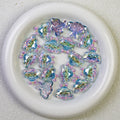 Glitter Bow Cloud Resin Beads 25mm Pastel Sparkle 10pcs 5