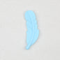 Colorful Feather Shaped Silicone Beads 20pcs 5