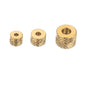 Stainless Steel Flat Spacer Beads Patterned 100pcs 10