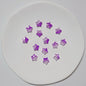 Czech Glass Beads Star 8mm Translucent Pastel Iridescent 50pcs 5