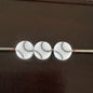 Special Character Flat Acrylic Beads 7mm 10pcs per Pack 27