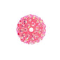 Ball Rhinestone Beads 20mm Multicolor Sparkle 50pcs 5
