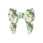 10pcs 3D Bow Printed Silicone Focal Beads