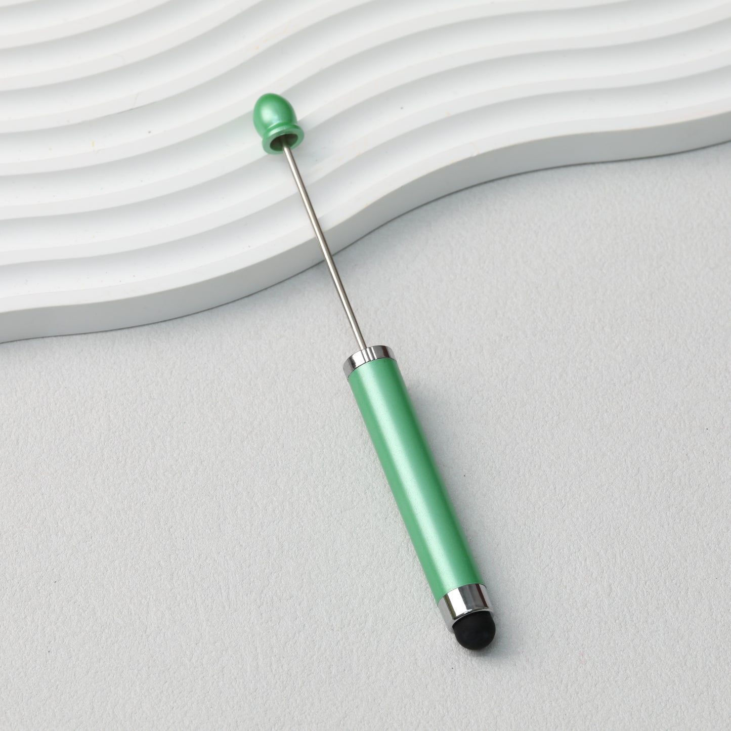 Beadable Stylus Pen Plastic Multi Color 3 in 1 Function