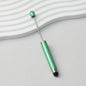 Beadable Stylus Pen Plastic Multi Color 3 in 1 Function