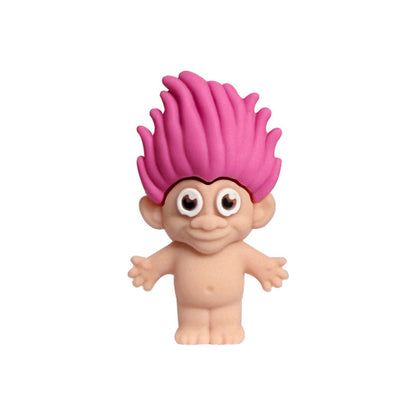 Silicone 3D Troll Focal Beads Playful Character 20pcs 7