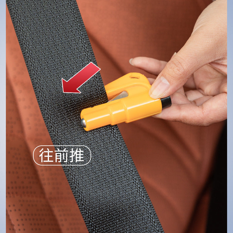 Multi Function Safety Keychain 3 in 1 Window Breaker Seatbelt Cutter Whistle 3