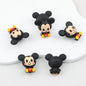 Silicone 3D Focal Beads Cartoon Mickey Iconic Ears Front View 20pcs
