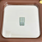 Striped Square Acrylic Beads 14mm Light Pastel Colors 10pcs 7