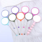 Beadable Mirrors Mini Handheld Round