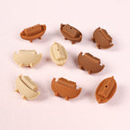 Silicone 3D Focal Beads Jesus Noah Ark Raised Ark Shape