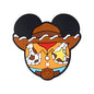 Silicone Focal Beads Disney Chipmunks Mickey Mouse Double Trouble Text 20pcs 13
