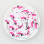 Four Color Camping Vehicle Silicone Focal Beads 20pcs 3