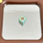 Cartoon Animal Pattern Acrylic Square Beads 14mm Diagonal Hole 10pcs 6