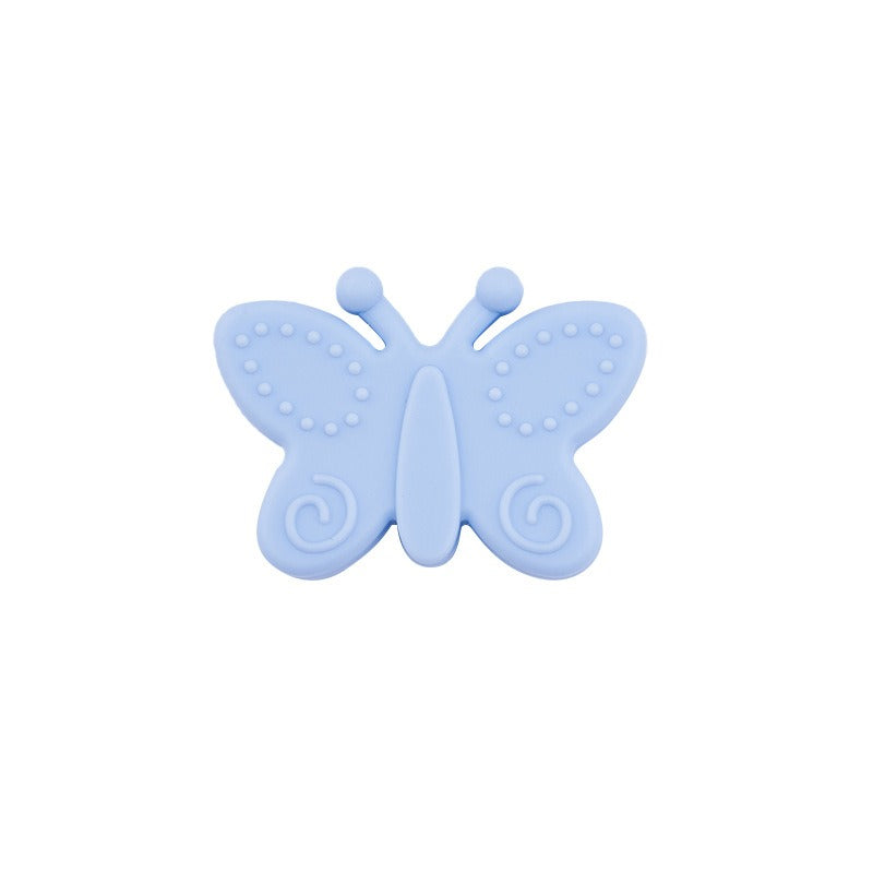 Silicone Focal Beads Butterfly Embossed Wings 20pcs 9