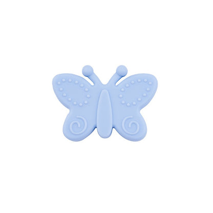Silicone Focal Beads Butterfly Embossed Wings 20pcs 9