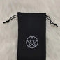 Tarot Card Velvet Drawstring Bags Celestial Esoteric Design 5pcs 18x11.5cm 16