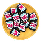Silicone Focal Beads Coffee Teach Repeat Cup Colorful Text 20pcs 2