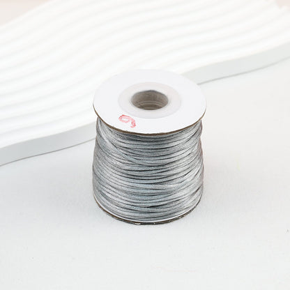 Nylon String Beading Cord 2mm Diameter Gold 38 Yards - #10 Grey