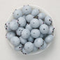 Cute 3D Smiling Dumpling Silicone Focal Beads 20pcs 5