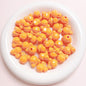 Bow Knot Bell Acrylic Beads 17mm Glossy Vibrant Colors 10pcs 8