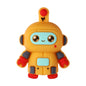 Silicone 3D Focal Beads Love Robot Holding Heart 20pcs 14