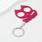 Cat Shaped Self Defense Keychain Survival Finger Clasp Compact