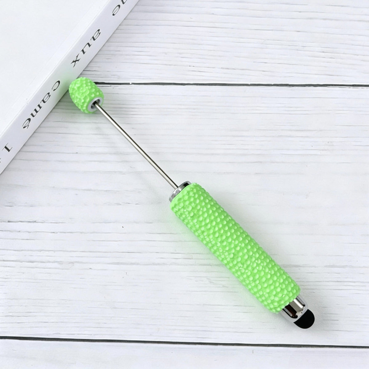 DIY Candy Color Multifunctional 3 in 1 Touch Screen Beadable Pen 9