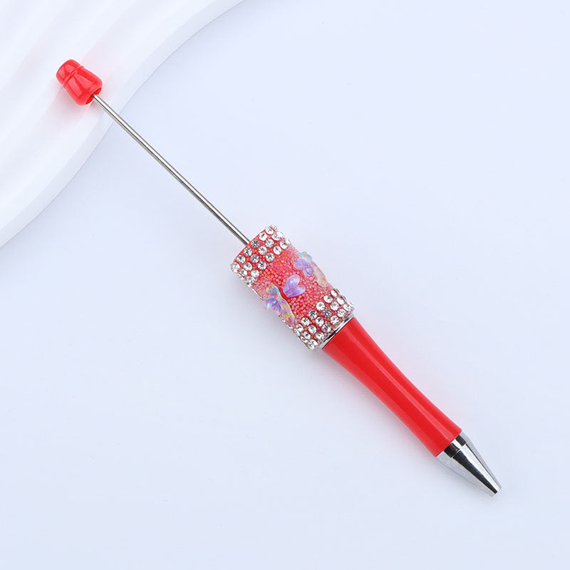 Beadable Pen with Dragonfly Sugar Rhinestone 15