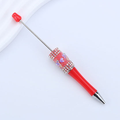 Beadable Pen with Dragonfly Sugar Rhinestone 15