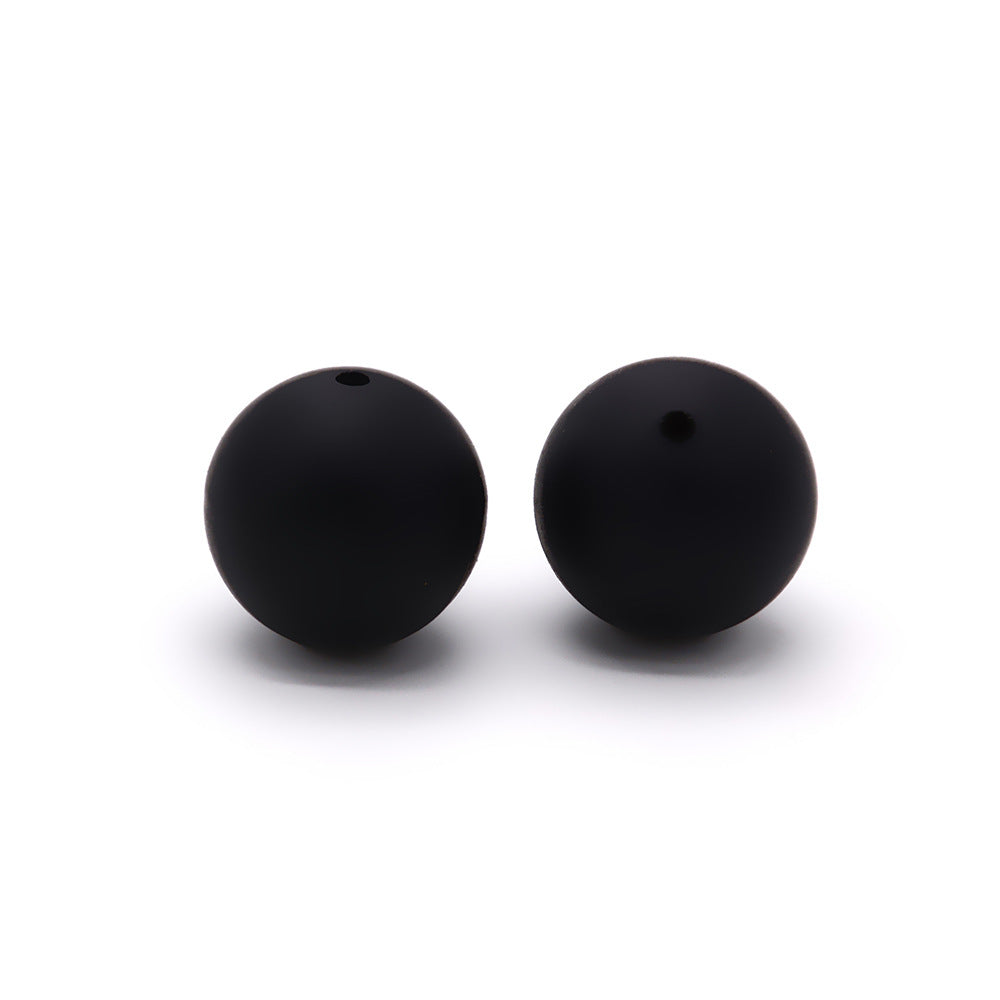 Christmas 15mm Silicone Beads Classic Holiday Colors 20pcs 3
