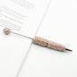 DIY Electroplated Colorful Rhinestones Beadable Pen 9