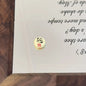 Funny Expression Acrylic Flat Beads 14mm Colorful Smiley Faces 10pcs 2
