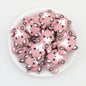 Cute Sitting Fox Silicone Focal Beads 20pcs 8
