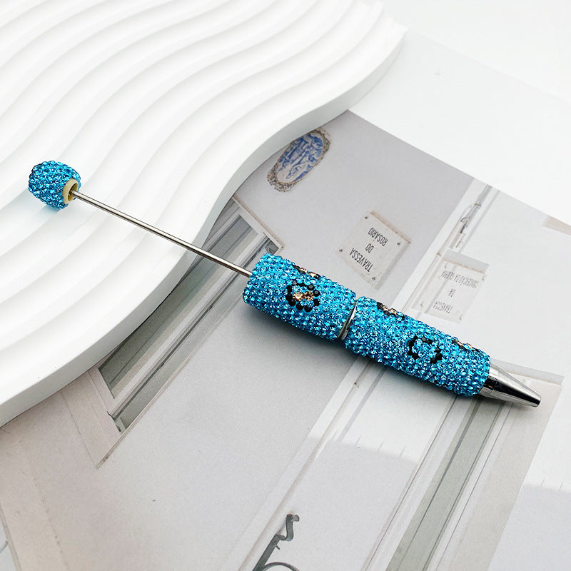 Beadable Pen Double Pack Leopard Print 13