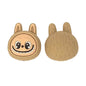 Silicone 3D Focal Beads Bunny Faces LaBuB Head Multi Color 20pcs 5