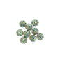 Clay Ball Rhinestone Beads 4mm Colorful Sparkle 50pcs