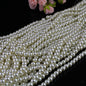 Pearl Glass Beads 3-16mm Beige Imitation Pearl Finish 7