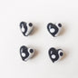 Lampwork Glass Beads Multi Shaped Evil Eye Handmade Blue Black 10pcs 11