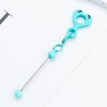 Beadable Cup Charms Smiley Heart-shaped