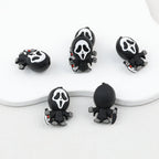 Silicone 3D Focal Beads Ghostface Front View Knife Accessory - 1 piece