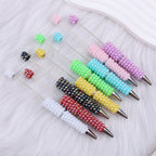 Creative DIY Full Coverage Pearl Rhinestones Beadable Pen