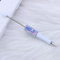 Star Sequin Creative Beadable Pen Plastic 7