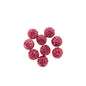 Clay Ball Rhinestone Beads 6mm Disco Sparkle 50pcs