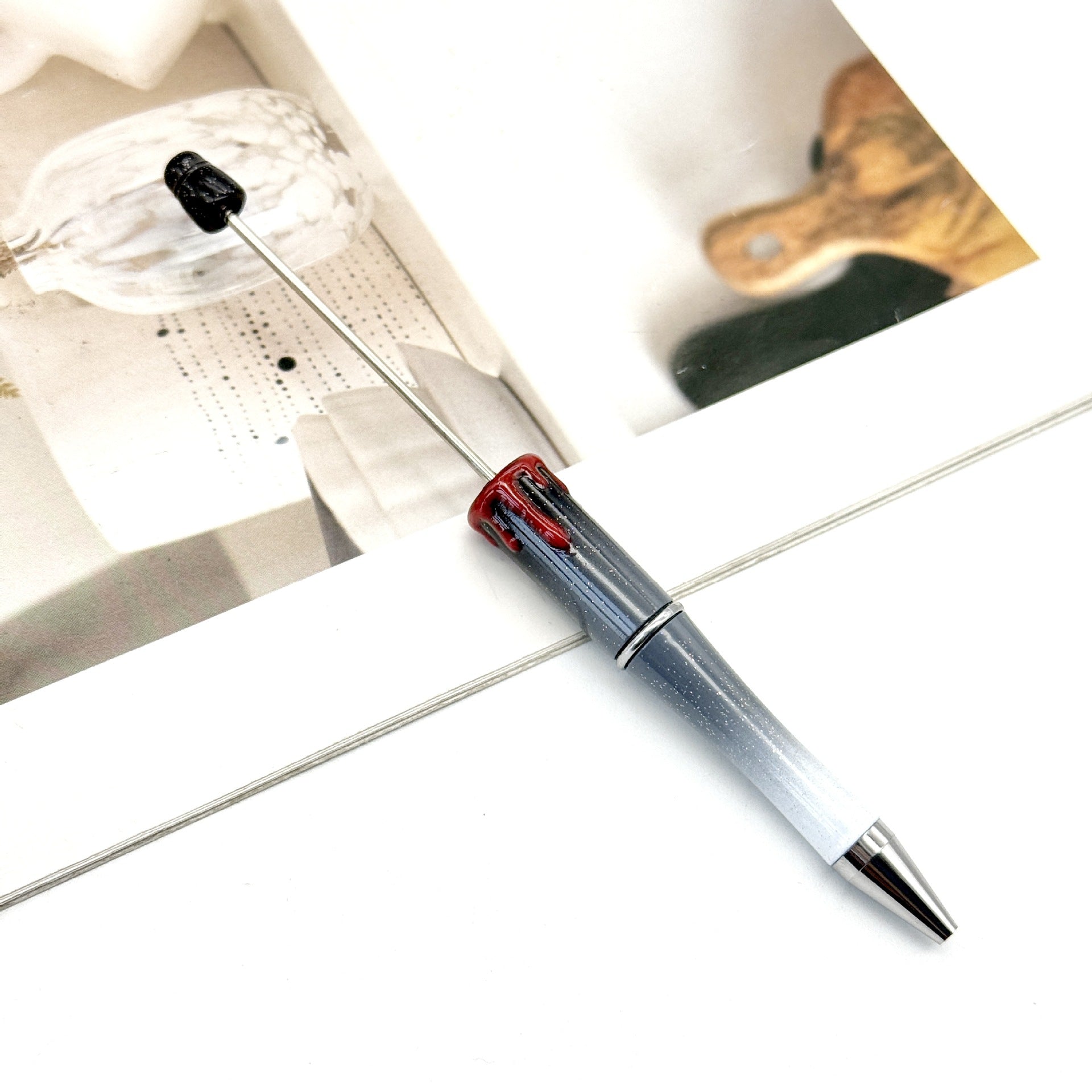 Beadable Pen Halloween Bloodprint Morandi Candy Color 22