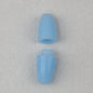 Breakaway Barrel Clasps Safety Connectors Colorful 100pcs 24.5mm - light blue