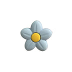 Silicone Focal Beads Flower Pastel Colors Center Dot 20pcs 3