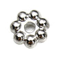 Snowflake CCB Plastic Spacer Acrylic Beads 4-9mm Metallic Tones 500pcs 7