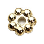 Snowflake CCB Plastic Spacer Acrylic Beads 4-9mm Metallic Tones 500pcs 6